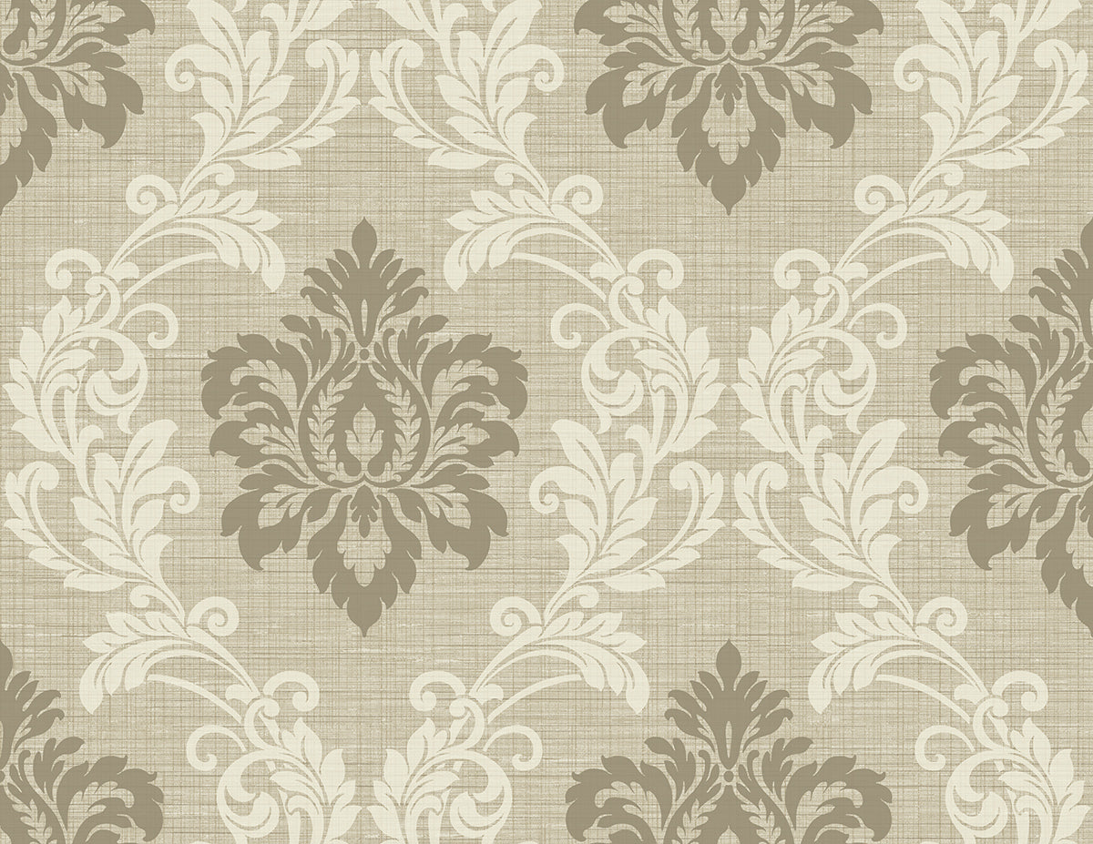 Contrasting Damask