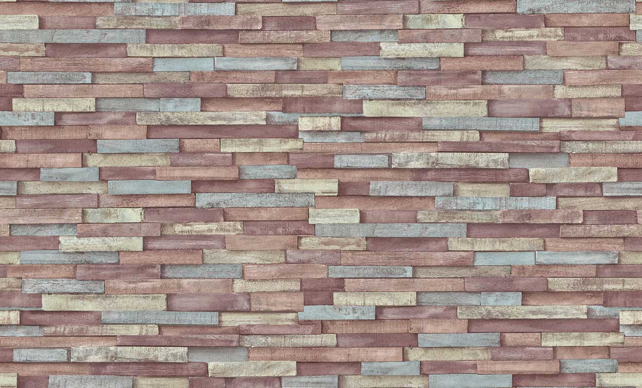 Imitation textured Wood Wallpaper