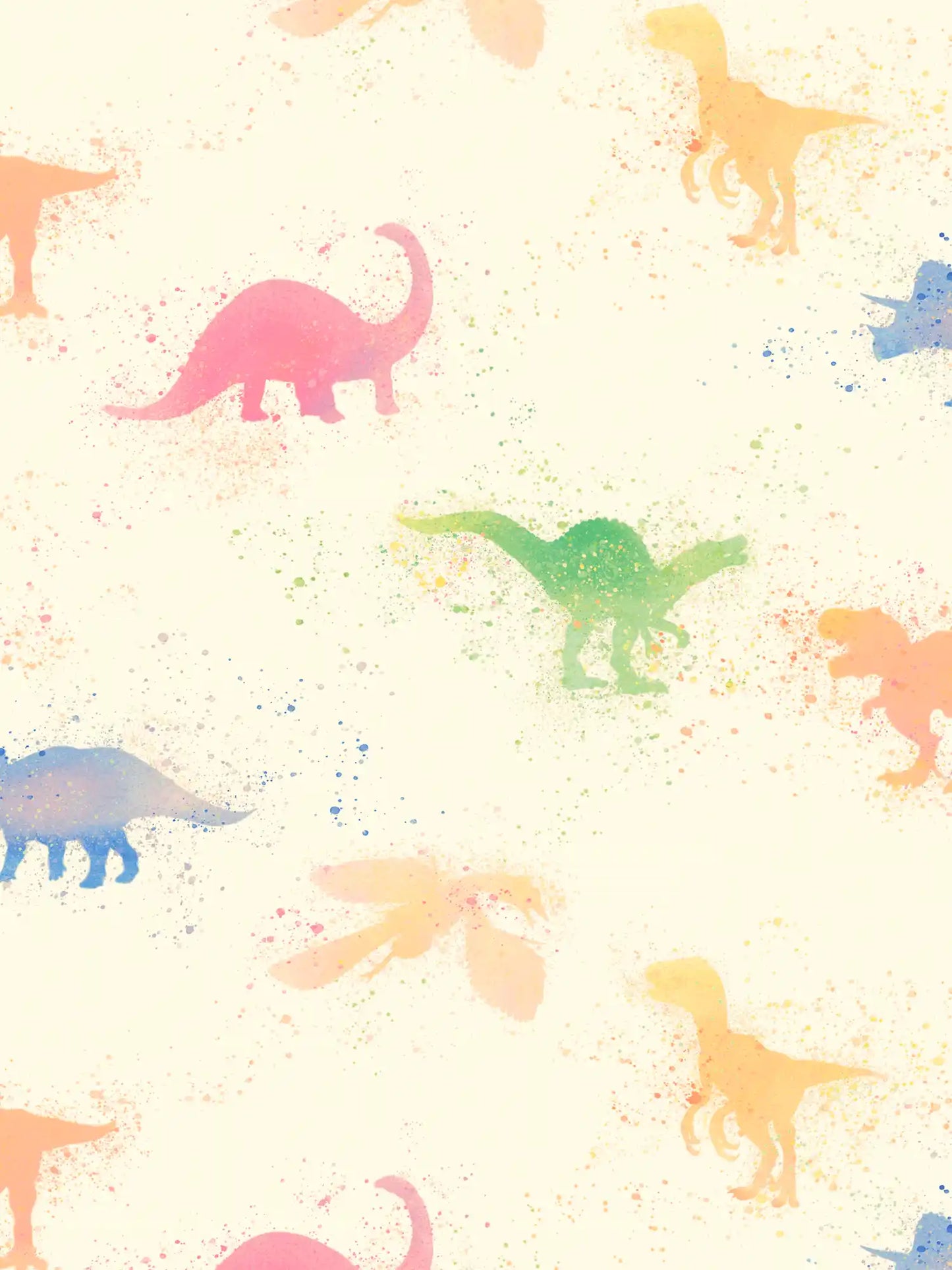 Watercolour Dinosaurs - Little Love