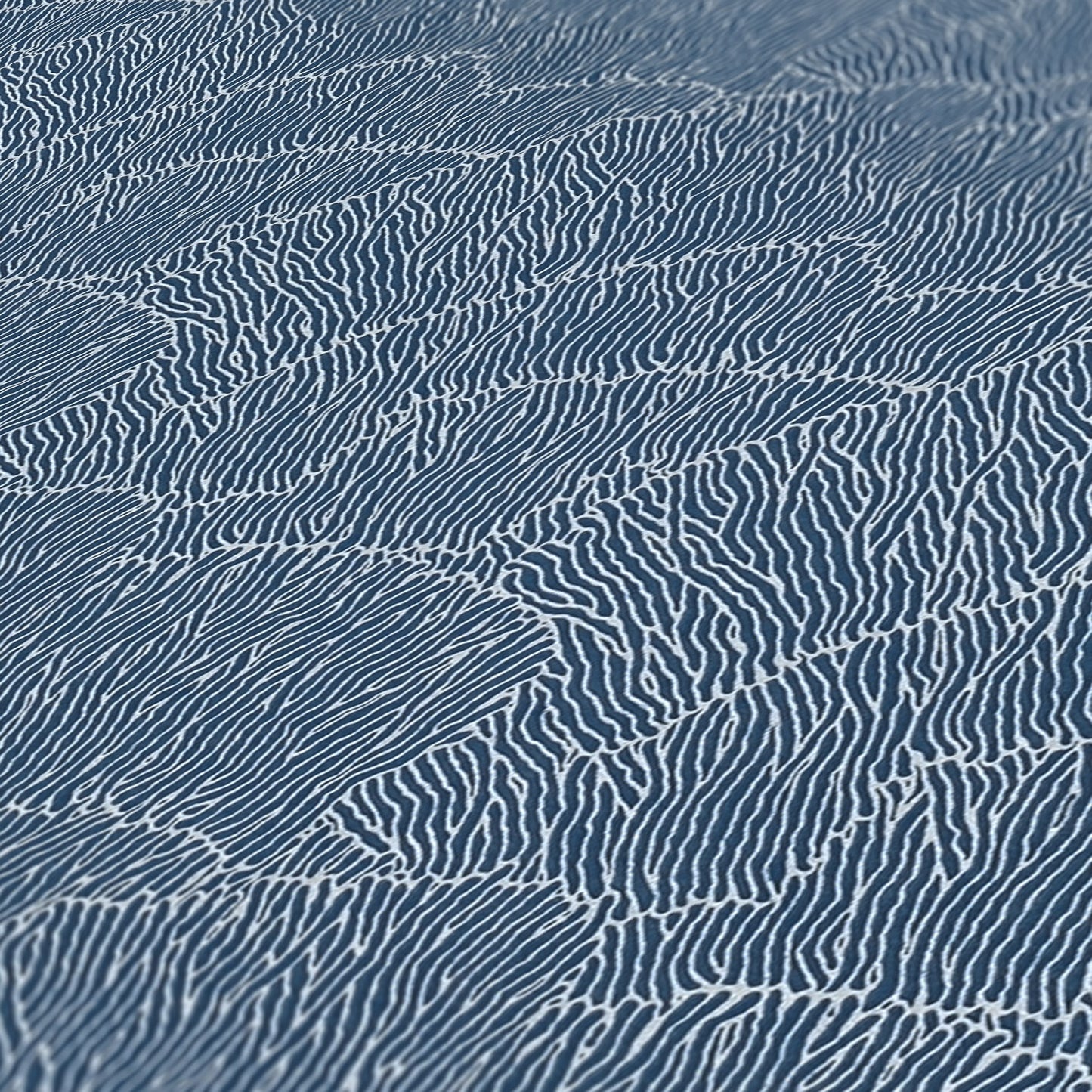 Modern Abstract Sea Coral Effect Line Waves [AP, Arcade]