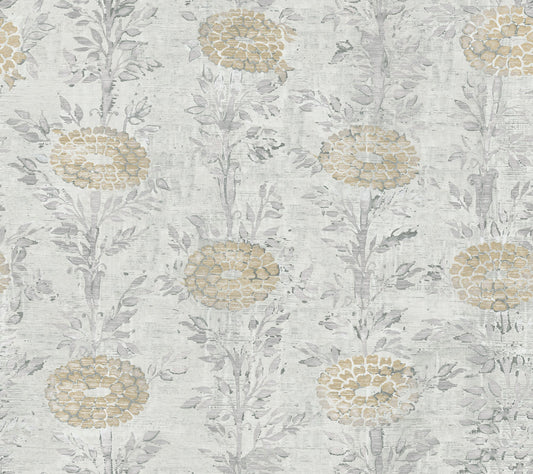 French Marigold - White & Gold