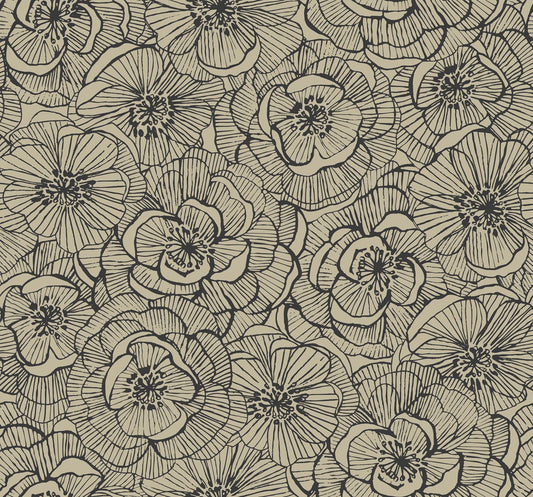 Line Work Floral