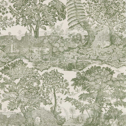 HIGHGROVE TOILE - Yew Green