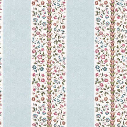 PERGOLA STRIPE - Mineral Blue & Wisteria