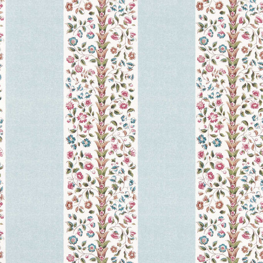 PERGOLA STRIPE - Mineral Blue & Wisteria