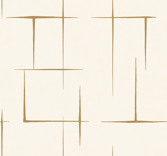 Malia - Gold & White