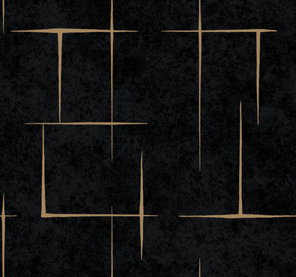 Malia - Gold & Black