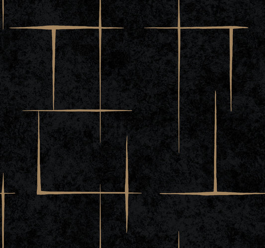 Malia - Gold & Black