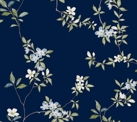 April Blossom - Navy