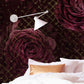 Rouge Intense Floral Wall Mural