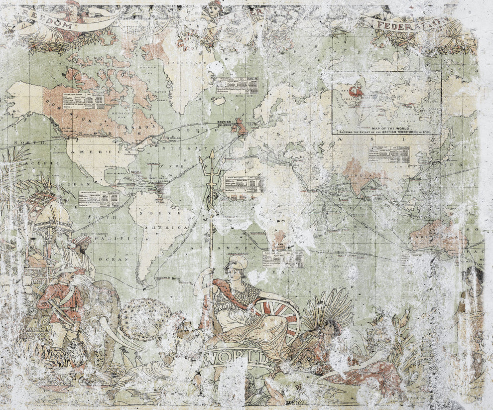 British Empire Komar Mural Wallpaper Brokers Australia