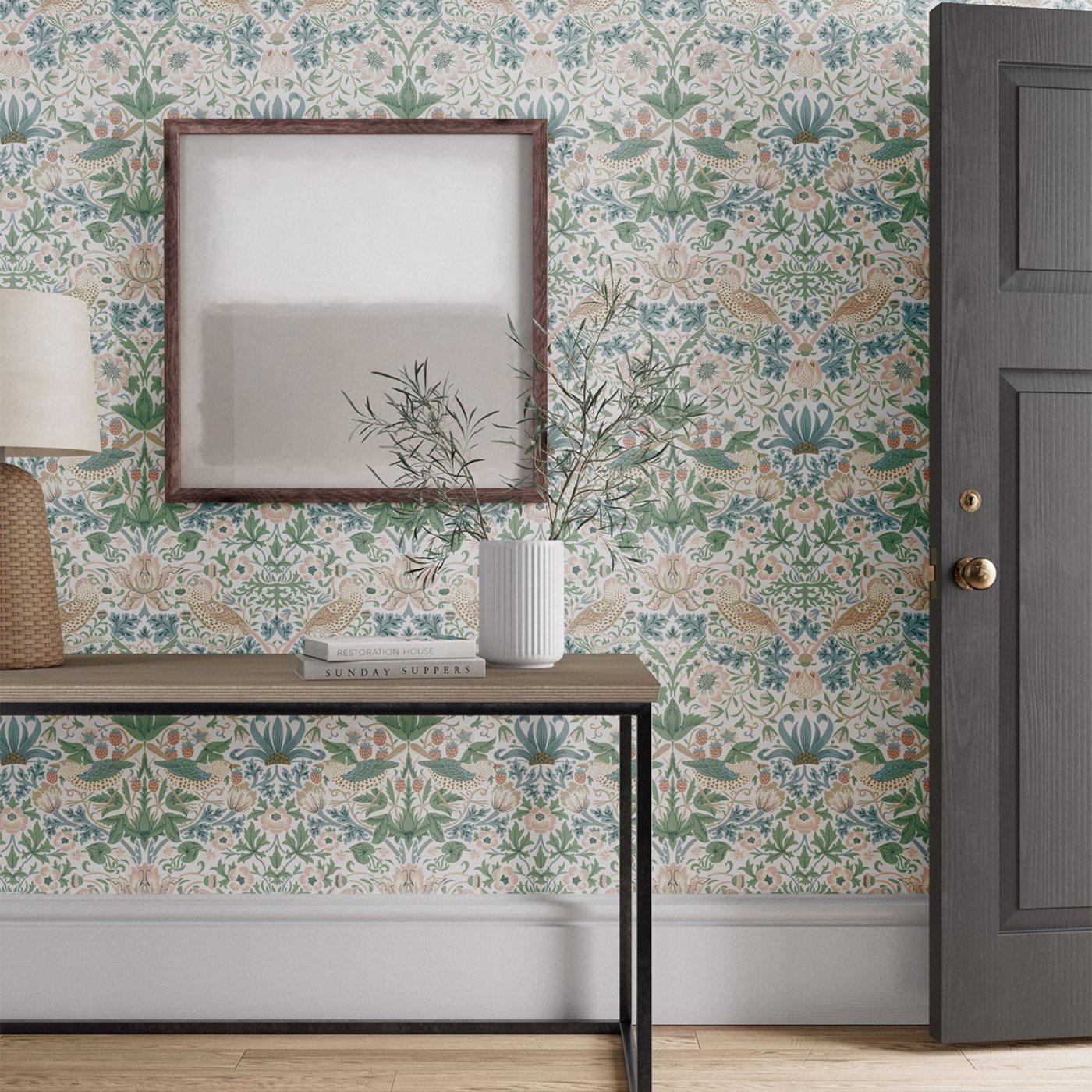 William Morris & Co Traditional Wallpapers Strawberry Thief – Wallpaper ...