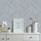 Metallic Swirl Textured Wallpaper
