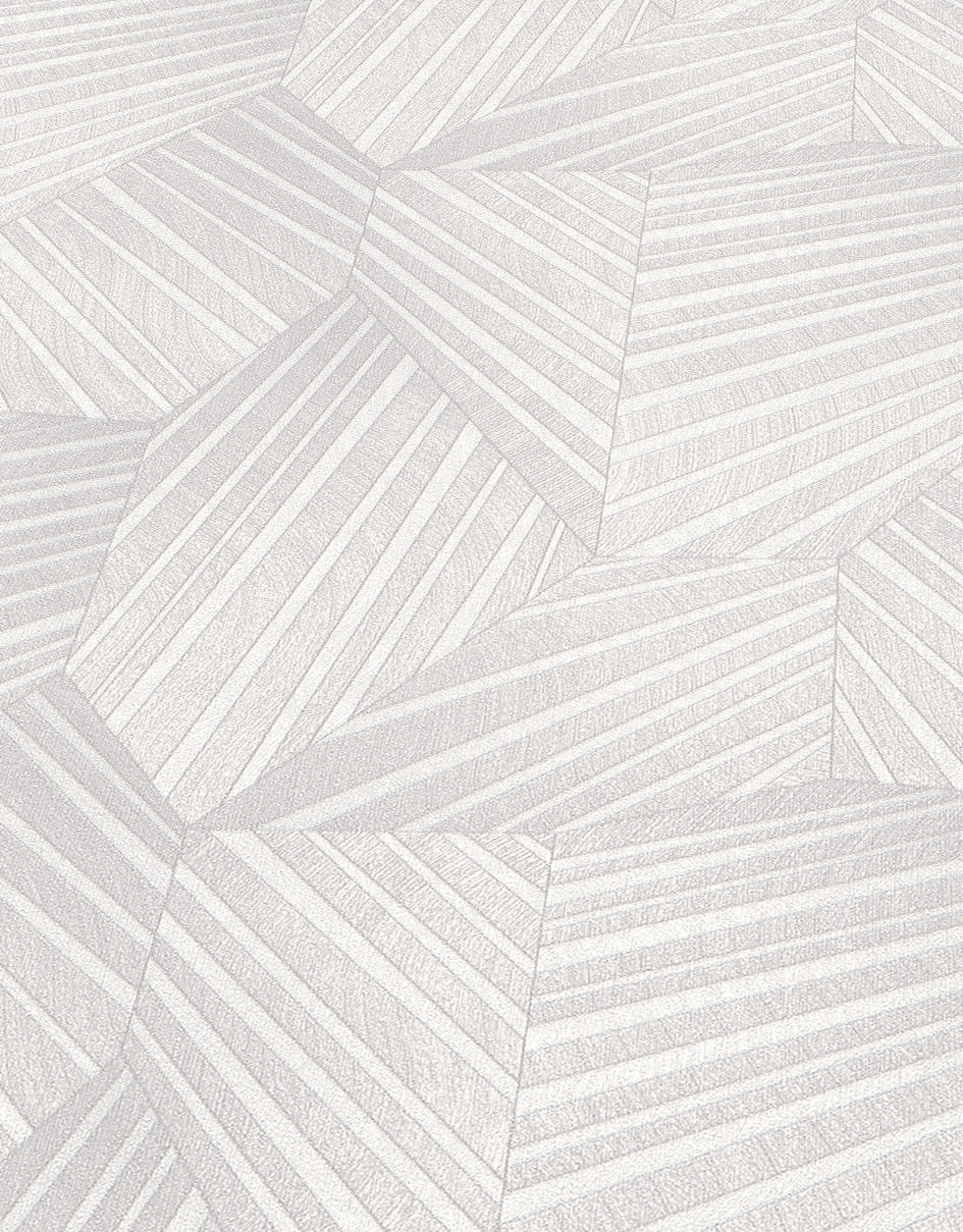 Wilko Easy Elegant Leaf Silver Wallpaper | Wilko