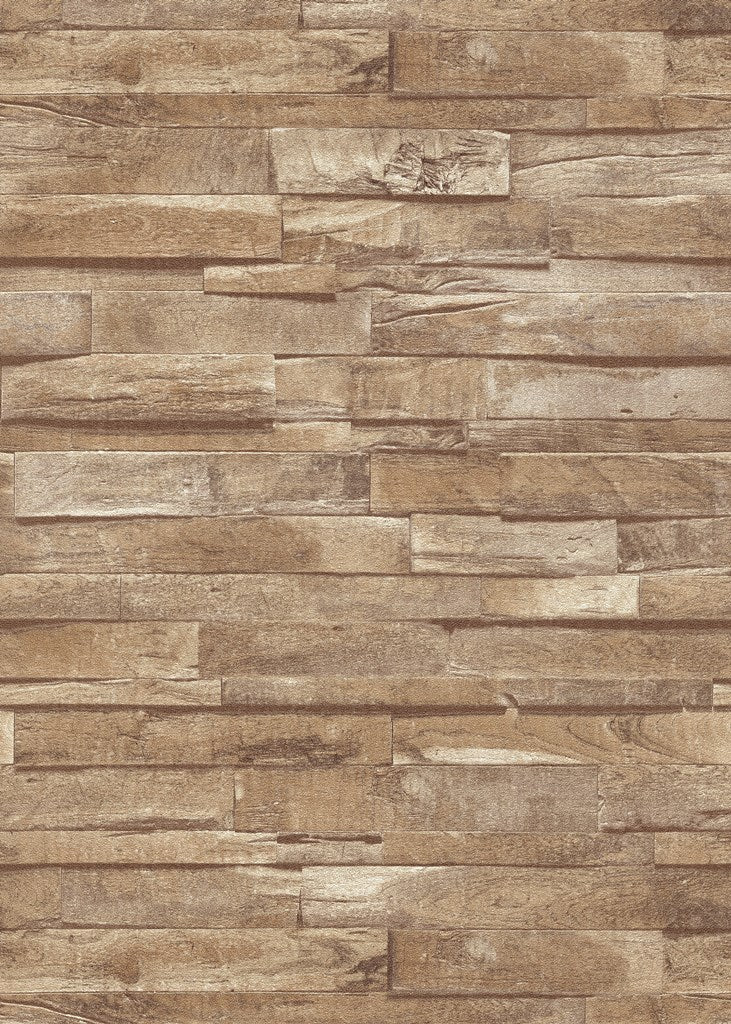 Layered Timber Wallpaper