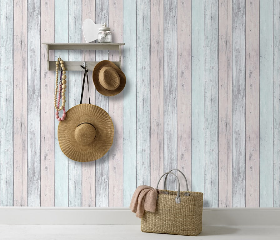 Beach Hut Wallpaper