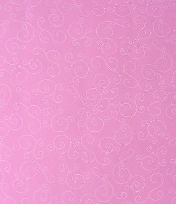 Hot Pink & White Swirls