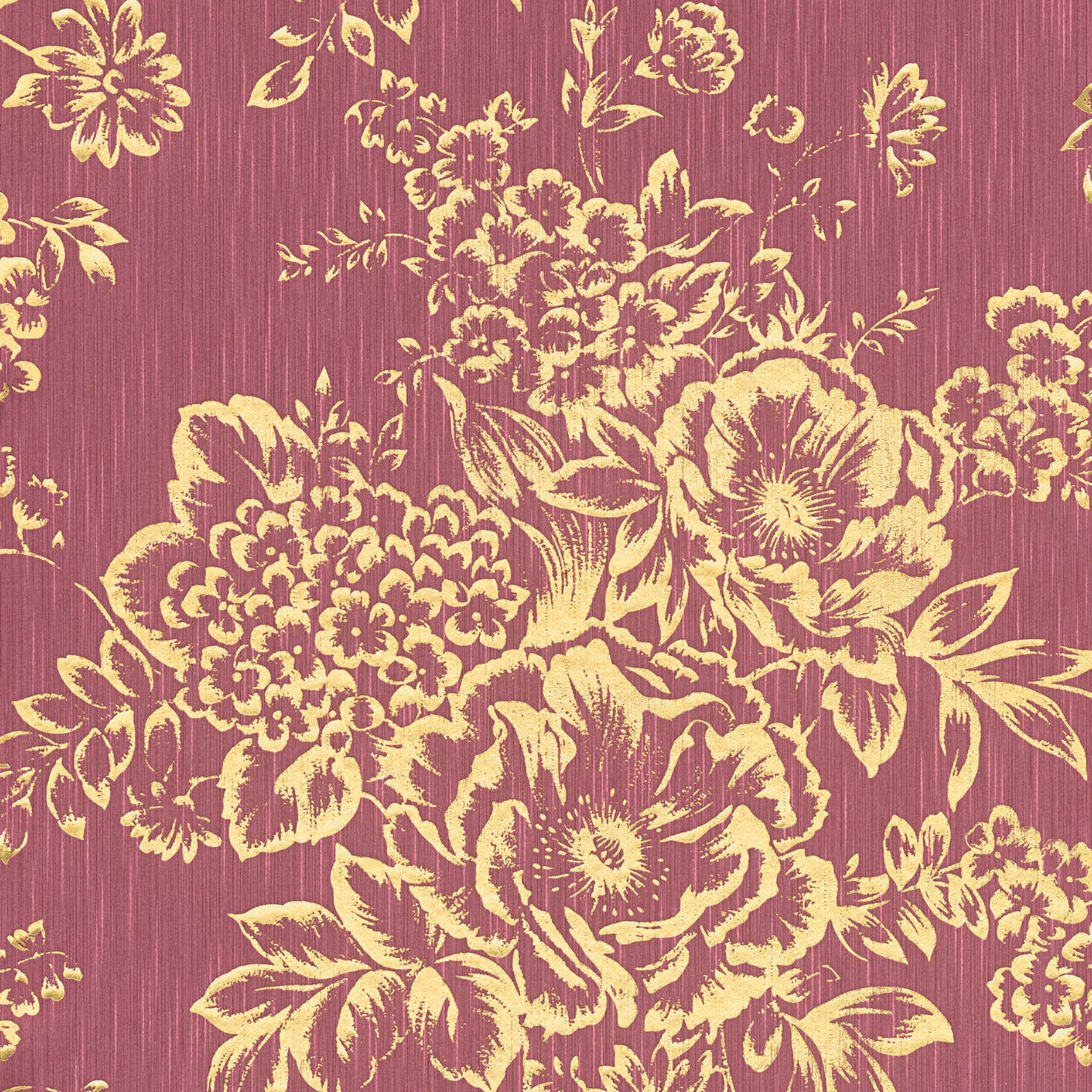 Golden Floral Pattern
