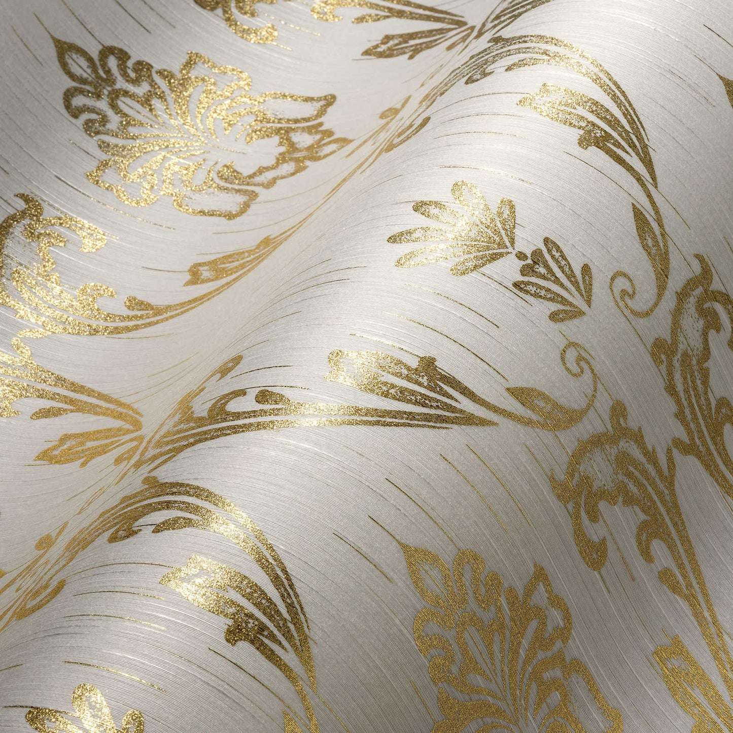 Floral Elements In Gold