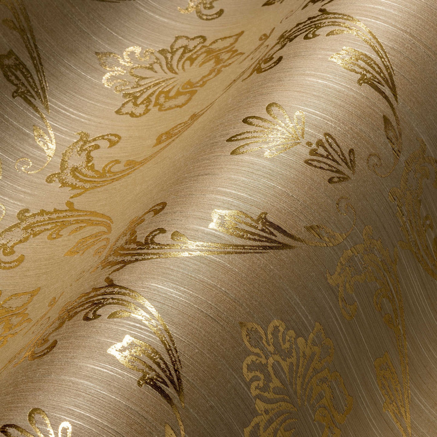 Floral Elements In Gold