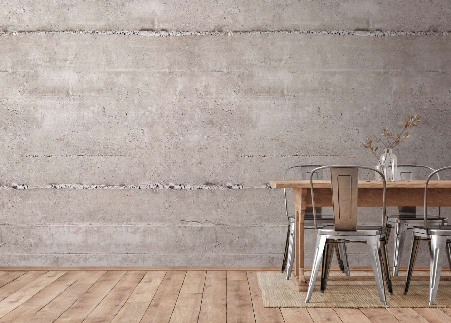 Concrete-Look Wallpaper