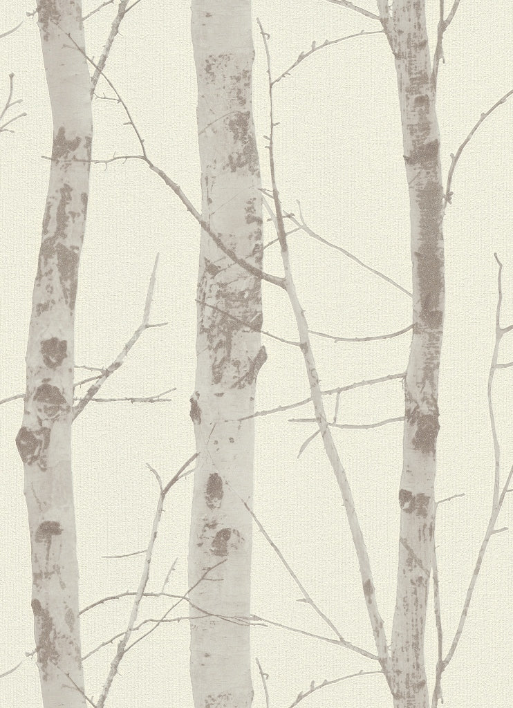 Glitter Textured Birch Trees