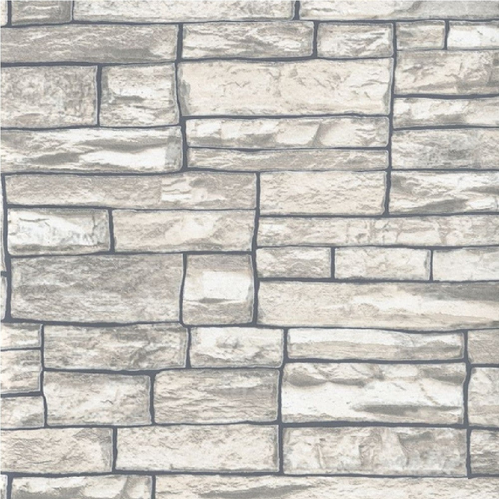 Uneven Stone Block Wallpaper