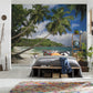 Tropical Beach and Sea Photographic Wall Mural