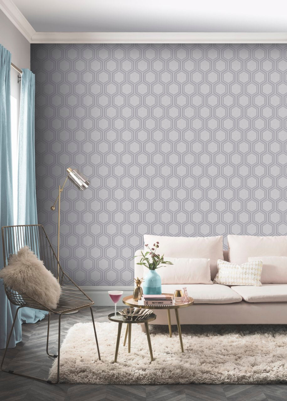 Luxe Hexagon Wallpaper Melbourne Australia Wallpaper Brokers