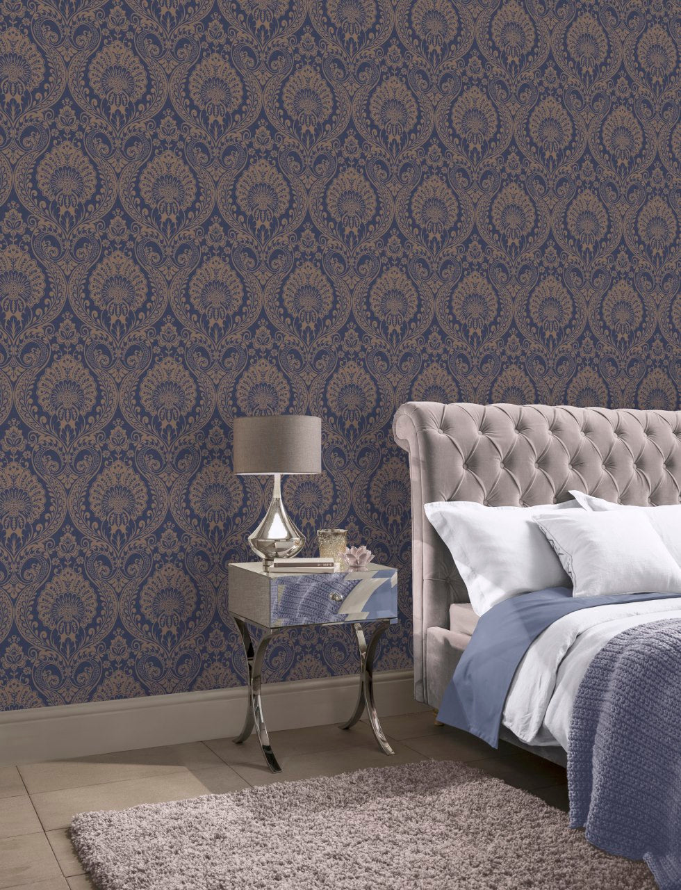 Luxe Damask Wallpaper Melbourne Australia Wallpaper Brokers