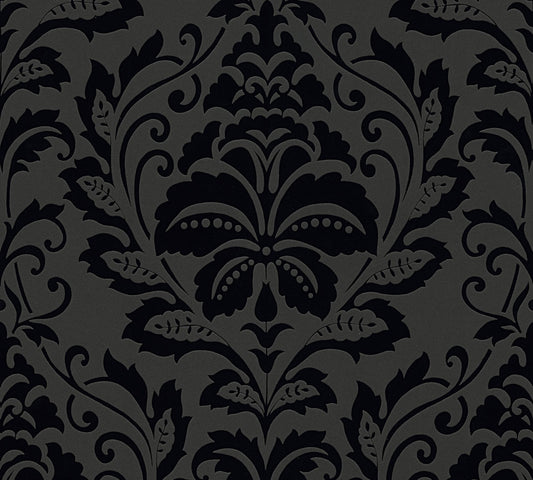 Embossed Retro Damask