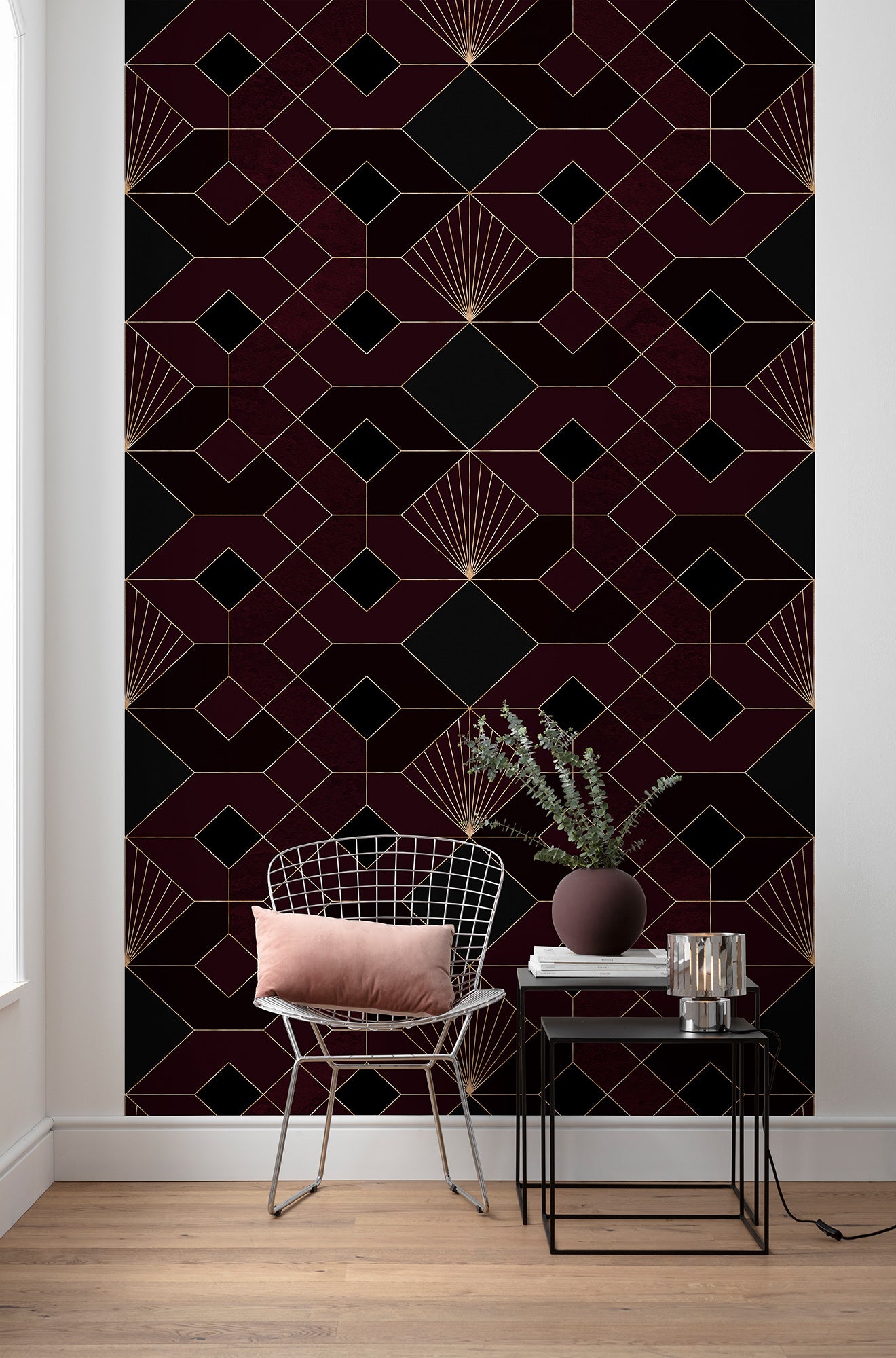 Coquilles Rouges Wall Mural