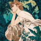 Songes Vert Wall Mural