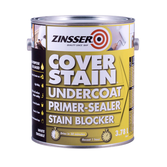 Zinsser Cover Stain Undercoat Primer-Sealer Stain Blocker 3.78L