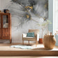 Ink Gold Flow Wall Mural