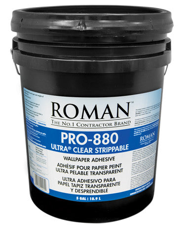 Roman Pro-880 Ultra Clear Adhesive, Paste, Glue