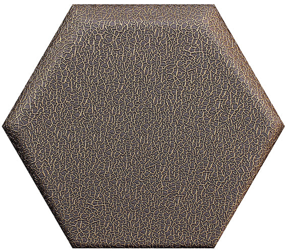 Hexagon 3D Leather Panel