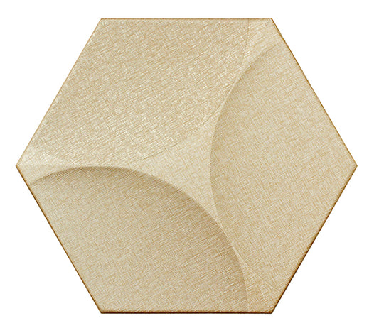 Geometric 3D Leather Panel