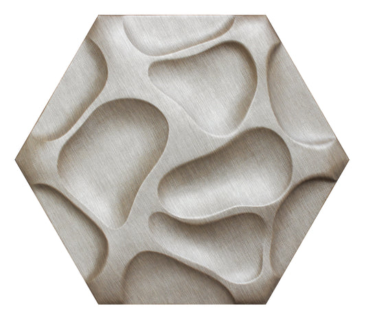 Honeycomb 3D Leather Panel
