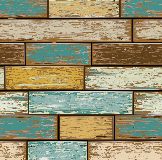 Scrapwood Timber Wallpaper