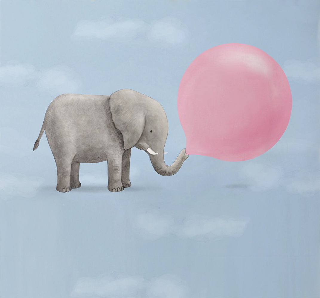 Baby Elephant Bubble Balloon