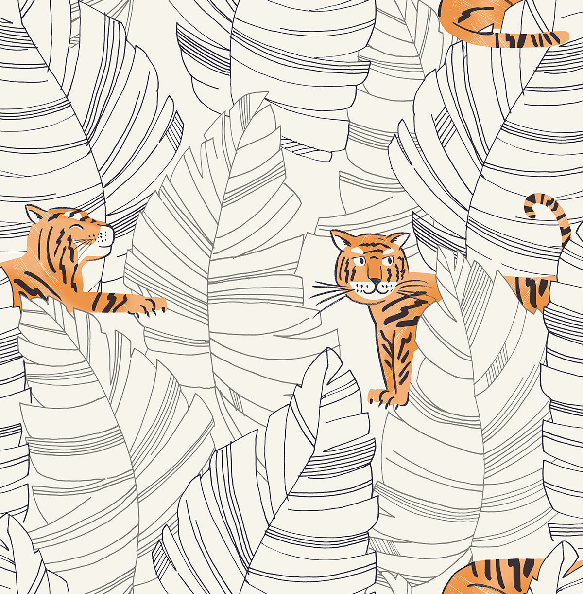 Tigers Hide and Seek