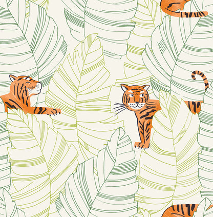 Tigers Hide and Seek