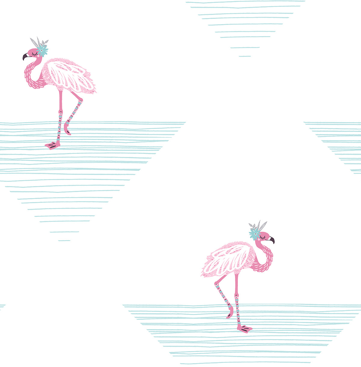 Triangle Flamingo Flamingo Triangle DAY dreamers Wallpaper Australia – Wallpaper Brokers
