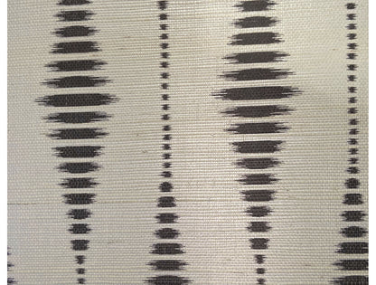 Rabaul Ikat on Grasscloth