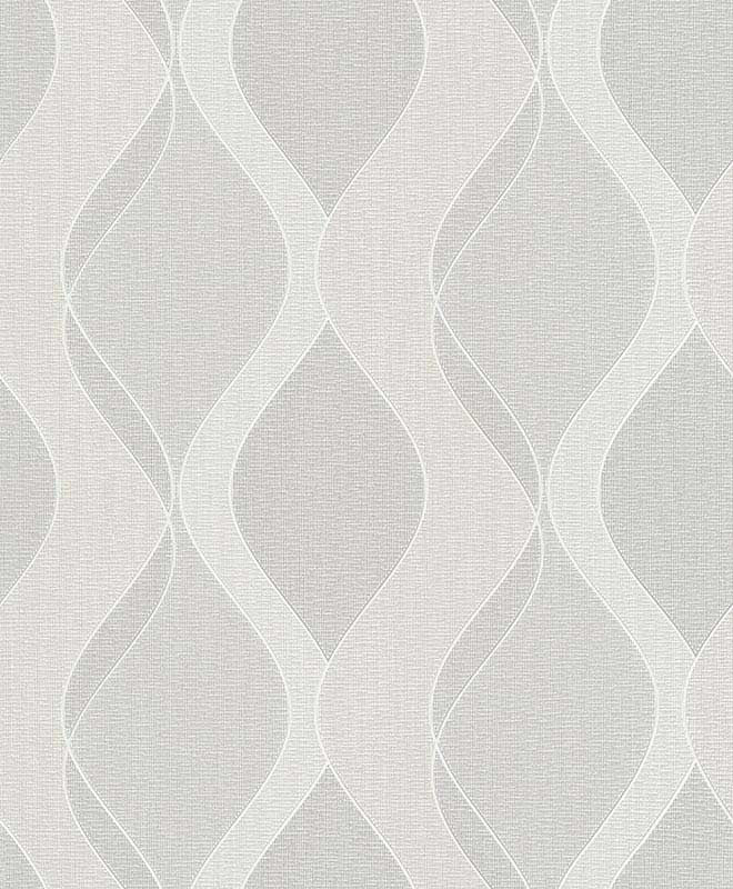 Modern Textured Vertical Wave Wallpaper