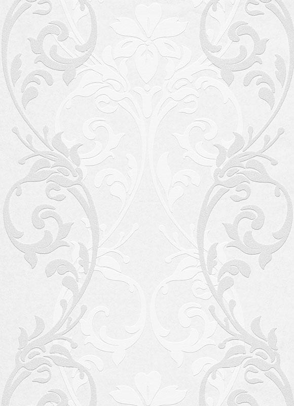 Paintable Floral Damask