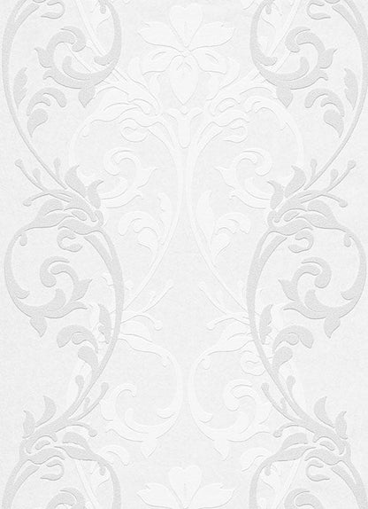 Paintable Floral Damask