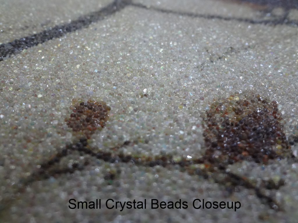 Sm 1mm Crystal Beads Wall Art